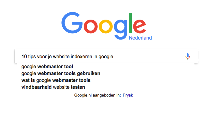 10 tips voor je website indexeren in Google!